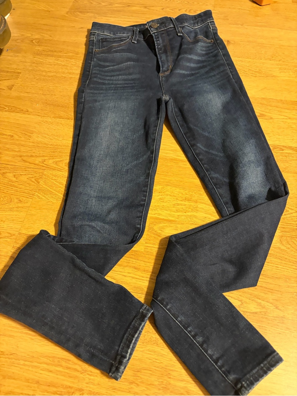 Abercrombie & Fitch Dark Blue High-Rise skinny Women’s Jeans, size 25 / 0